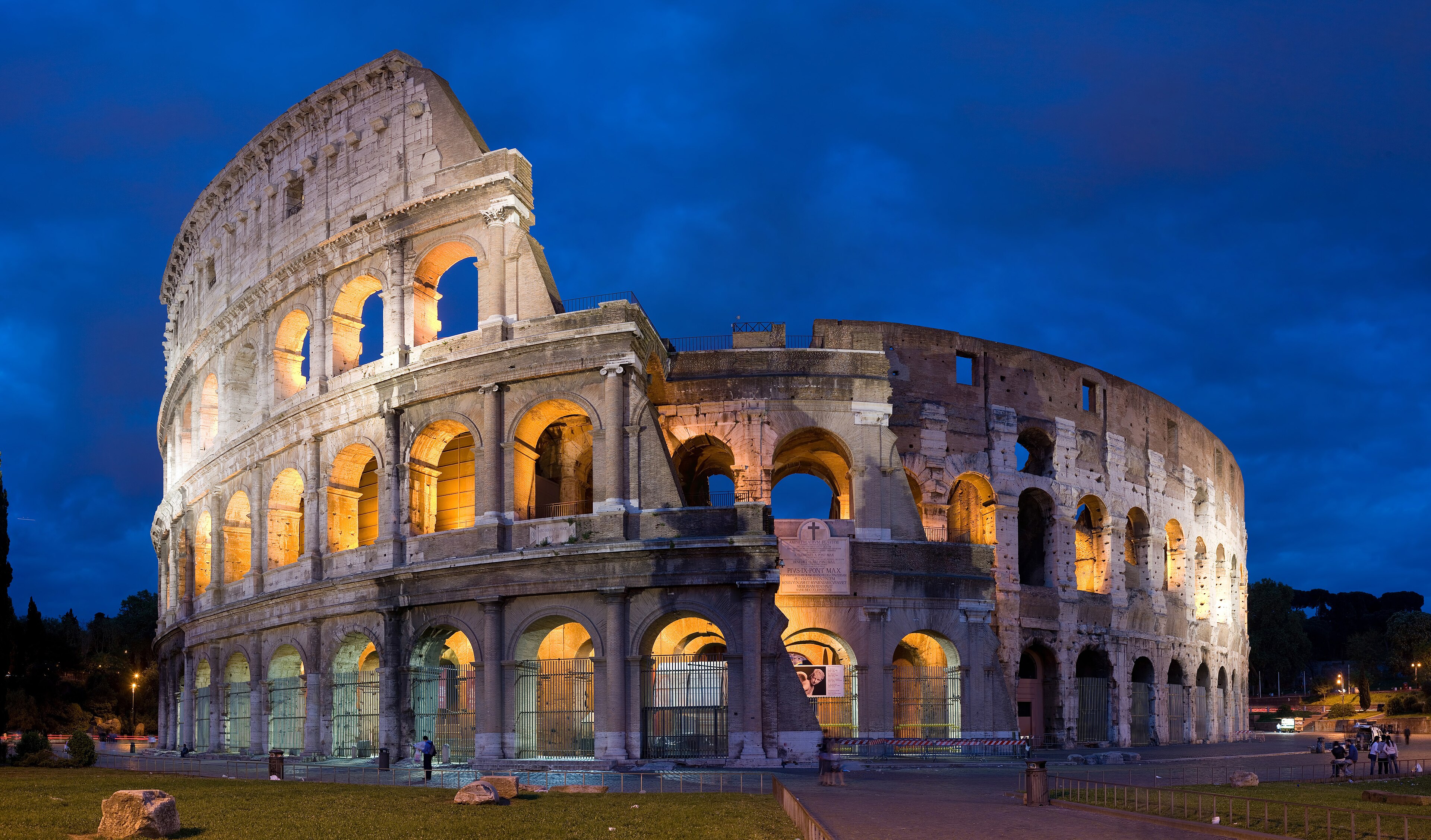 Travertine at the Colosseum, Rome
